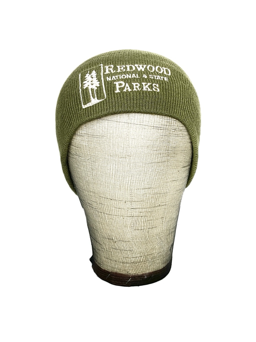 Redwood Parks Olive Green Beanie Hat